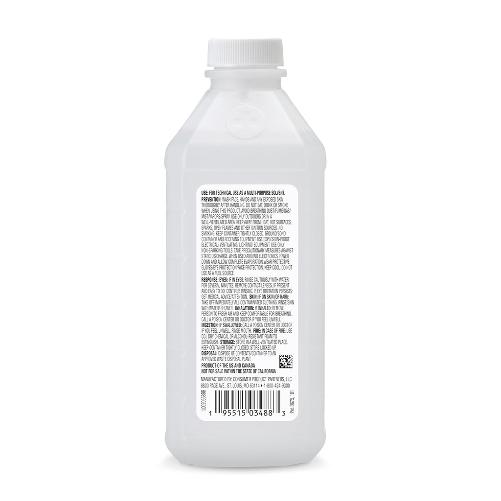 Amazon Basics 99% Isopropyl Alcohol For Technical Use,16 Fluid Ounces, 1-Pack (Previously Solimo)