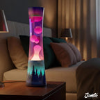 JAMBO 15.5" The Upgraded Motion Lamp, Aurora Decal Motion Light, Beautiful Home Decor, Living Room Bedroom Lamp, Relaxing Nightlight for Teens, Kids & Adults