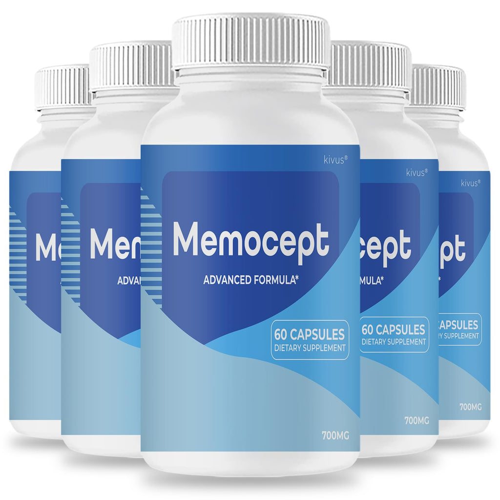 kivus Memocept - Memocept Premium Formula Capsules (5 Pack, 300 Count)