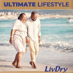 LivDry Ultimate 3XL Adult Incontinence Underwear, Max Absorbant Diapers for Women and Men, XXXL 72” -92" Waist, Leak Proof Cuff, XXX-Large, 36 Count