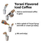 Torani Flavored Drink Syrup Coffeehouse Variety Pack, 25.4 fl oz, Set of 4