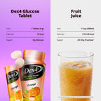 Dex4 Glucose Tablets, Orange, 12-Pack of Dex4 Tubes, 10 Tablets in Each Tube, Each Tablet Contains 4g of Fast-Acting Carbs