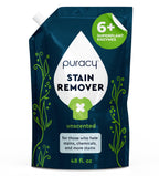 Puracy Stain Remover, Travel and Laundry Stain Cleaner for Clothes, Baby Essentials, Kids Stains, Oil and Fabric Spot Cleaner, (Stain Remover Spray, 48 fl oz)