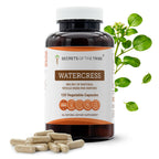 Secrets of the Tribe Watercress 120 Capsules, 800 mg, Watercress (Nasturtium Officinale) Dried Herb (120 Capsules)
