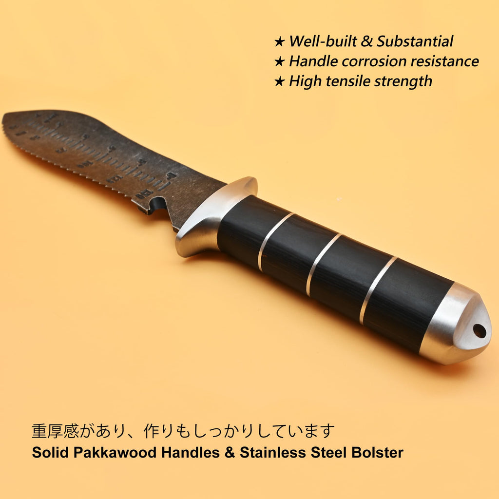 TONMA Hori Hori Garden Knife, Made in Japan, Garden Trowel, TGK-2