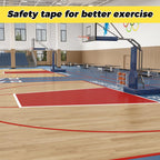 SWRT 2 Inch X 100 FT Reflective Tape Outdoor Waterproof Red & Fluorescent Yellow Reflective Tape Heavy Duty Strong Adhesive Hazard Caution Safety Warning Tape Reflector Conspicuity Tape for Trailer
