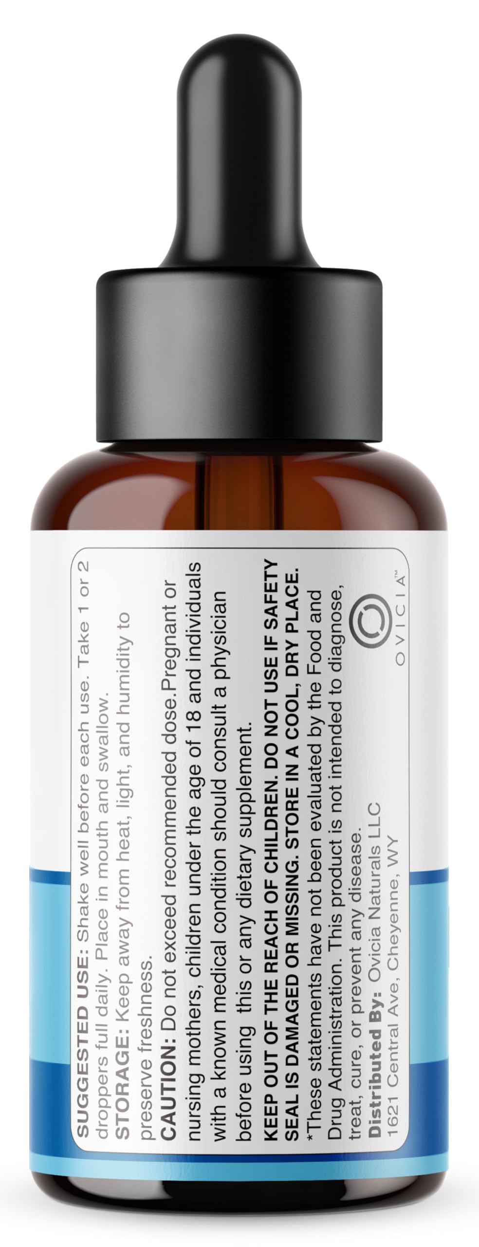 (5 Pack) Visium Care Drops - Official VisiumCare Oral Liquid Drops Advanced Premium Formula Maximum Strength, All Natural Ingredients Vitamins for Overall Health & Wellness, 5 Bottles for 5 Months