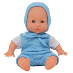 12 inch Realistic Baby Doll with Soft Body and Vinyl Head, Arms, and Legs, Beautiful Soft Baby Doll Dressed in a Matching Onesie and Hat – Packaged in a Gift Box– Ideal Size for Toddlers, Boys, Girls