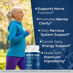 Valdivia (5 Pack) Nerve Ease Capsules - Official NerveEase Supplement, Premium Formula, Natural Vitamins for Health & Wellness - 300 Capsules for 5 Months
