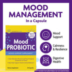 InnovixLabs Mood Probiotic for Women & Men, Clinically Studied Digestive & Mood Support Supplement, Lactobacillus helveticus Rosell-52ND & Bifidobacterium longum Rosell-175, 60 Capsules (Pack of 2)