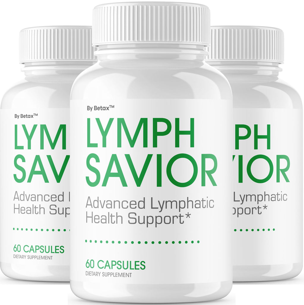 (3 Pack) Lymph Savior - Official Lymph Savior Capsules Advanced Formula with All Natural Ingredients, LymphSavior Pills for Wellness & Overall Health Support Reviews, 180 Capsules for 3 Months