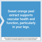 Life Extension Youthful Legs,Blood Flow,Vein Support,Circulation Supplement,Leg Health,Orange Peel Extract,diosmin,Gluten Free,Non-GMO,60 softgels,(Pack of 2)