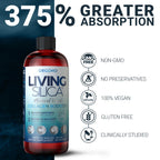 Orgono Living Silica Collagen Booster | Vegan Mineral-Based Silica Supplement | Supports Healthy Collagen & Elastin Production for Joint & Bone Support, Glowing Skin, Strong Hair & Nails | 16.9 Fl Oz