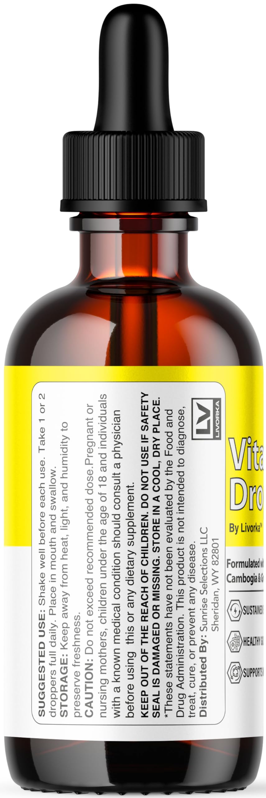 Vital Drops - Official VitalDrops Liquid Drop Premium Advanced Formula All Natural Support, Vital Drops Supplement for Overall Health & Daily Wellness Droppers Review, 1 Bottle for 1 Month
