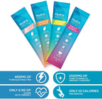 HydroMATE Electrolyte Powder Variety Pack Bulk Hydration Packets Low Sugar 90 Count
