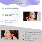 FACOKO 2 Pairs Flat Back Earrings for Women, Silver Star and Moon Earring, Titanium Screwback Studs, Hypoallergenic Silver Cartilage Stud for Sensitive Ears