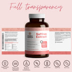 Mother Nutrient - Saffron Extract Supplements for Women & Men, Pure Saffron Extract Supplement, Pure Crocus Sativus - Non-GMO, Vegan-Friendly, 88.5mg per Serving - 240 Veggie Capsules, 7-Month