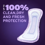 Poise Incontinence Pads & Postpartum Incontinence Pads, 8 Drop Overnight Absorbency, Extra-Coverage Length, 72 Pads (2 Packs of 36), Packaging May Vary