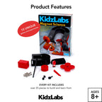 4M Magnet Science Kit - 10 Magnetic Experiments & Games (over 25 pieces to Build & STEM Learn From) - Power the Racer with a Magnet, Levitate a Magnet, Magnetic Yacht & Fishing, Boys & Girls, Age 8+