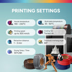 OVERTURE PLA Filament 1.75mm PLA 3D Printer Filament, 1kg Cardboard Spool (2.2lbs), Dimensional Accuracy +/- 0.02mm, Fit Most FDM Printer (Wine)