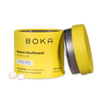 Boka Mouthwash Tablets with Hydroxyapatite - Refreshes Breath - Fluoride Free & Alcohol Free - Travel Size Mouthwash Chewable Tablets - (90 Pcs, Citrus Mint)