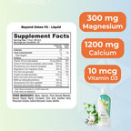 Youngevity Beyond Osteo-FX Liquid 32 oz - Calcium & Magnesium 1200/300mg + Vitamin D3, Zinc, MSM, Glucosamine + 77 Trace Minerals - Supplement for Bone Health (32 fl oz - Pack of 4)