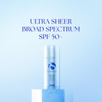 iS CLINICAL Eclipse SPF 50+ Sunscreen, Zinc Oxide tinted beige sunscreen, ultra sheer non-greasy matte finish sun cream for face
