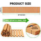 Wooden Garden Pathway Outdoor Walkway - 8 FT Roll Out Walkway
