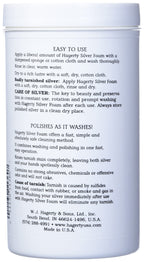 Hagerty Silver Foam: Mild Silver Polish, Gently Removes Tarnish from Sterling, Silver Plate, and Gold, 36-Ounce
