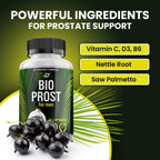 Indelo Bio Prost Supplement for Men – BioProst Pills Advanced Formula, Supplements Bio Prost for Men Health Supplement, Reviews (1 Pack - 60 Capsules)