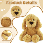 Furvana The Golden Retriever Plush Stuffed Animal, 10"