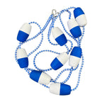 Poolzilla 20ft Swimming Pool Safety Rope and Float Kit Pre-Assembled Shallow End Divider with Stainless Steel Hooks