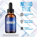 Neuro Tyde Drops, Official NeuroTyde Memory and Focus Support Supplement, Advanced Overall Health and Wellness Vitamin Formula with Maximum Strength Ingredients Supporting Brain Health (30 Servings)