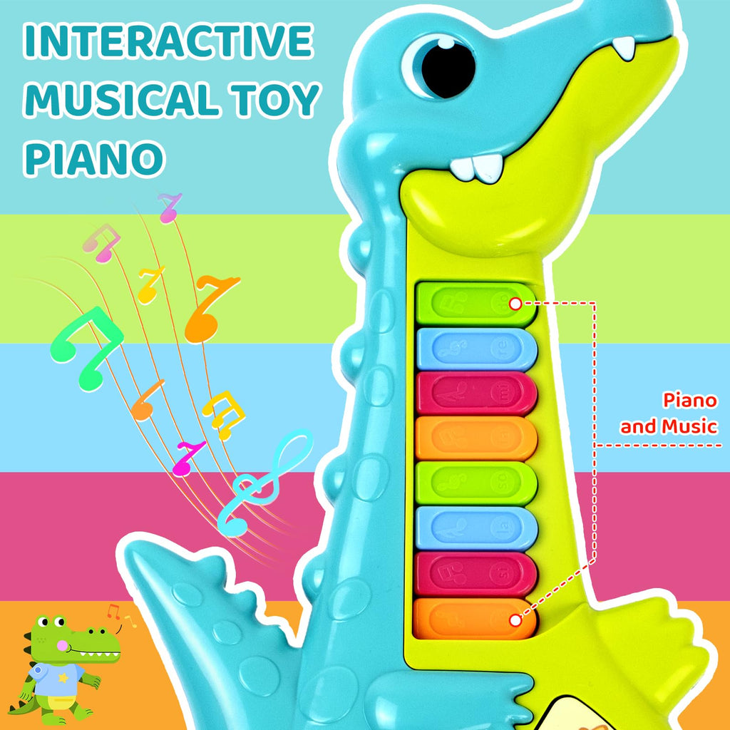 Marstone Piano Guitar Musical Toys for 1-3 Year Old Boys Girls