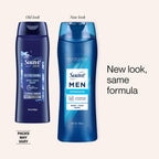 Suave Men Moisturizing Body & Face Wash, With Cedarwood and Mandarin Scent, No Parabens, No Phtahaltes, 18 Oz Pack of 6