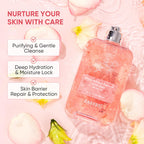 Easyes Rose Elixir Body Wash for Women – Moisturizing Shower Gel with Triple Rose Formula, Hydrating Natural Cleanser, Gentle Foaming, Multi-Oil Nourishment, 2-Pack