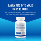 Approved Science Glucoprin - 250 mg Berberine, Mulberry, Cinnamon, BioPerine, Non GMO- Made in the US - 60 Vegan Capsules - Pack of 1