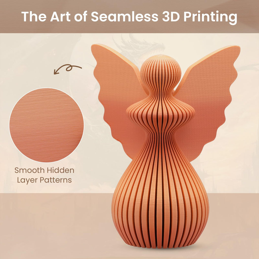 ERYONE Matte Gradient Rainbow 3D Printer PLA Filament 1.75 +/- 0.03mm, HS Matte Multicolor High Speed Filament PLA 1KG(2.2LBS) Spool, Danxia