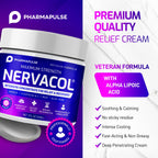 Pharmapulse Neuropathy Cream – Maximum Strength for Feet, Hands, Legs, Toes, Lower Back - Alpha Lipoic Acid, Arnica, Vitamin B6, Aloe Vera, MSM - Effective Soothing