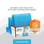 Diaper Genie Easy Roll Refill | 30 Bags Per Refill | Holds Up to 1410 Newborn Diapers | Odor Control | Diaper Pail Refill Bags | Fits Diaper Genie Signature & Platinum Pails