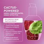 Glow Recipe Prickly Pear Peptide Mucin - Vegan "Snail" Mucin Face Serum to Hydrate & Repair Skin Barrier with Pore Refining Bio-Active Peptides & Deep Hydration - Glass Skin Korean Skincare (40ml)