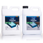 TotalBoat Thickset Deep Pour Epoxy Resin Kit - Gallon Crystal Clear Formula for 1/2" - 2” Pours - Fast Cure Epoxy Resin for Casting, River Tables, Flower Preservation, DIY Crafts & Wood Filler