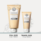 IT Cosmetics Confidence in a Cleanser Travel - Hydrating Serum Foaming Face Wash With Hyaluronic Acid & Ceramides, Gentle Makeup Remover, Skin Barrier Support, Non-Stripping, Sulfate-Free - 1.7 fl oz
