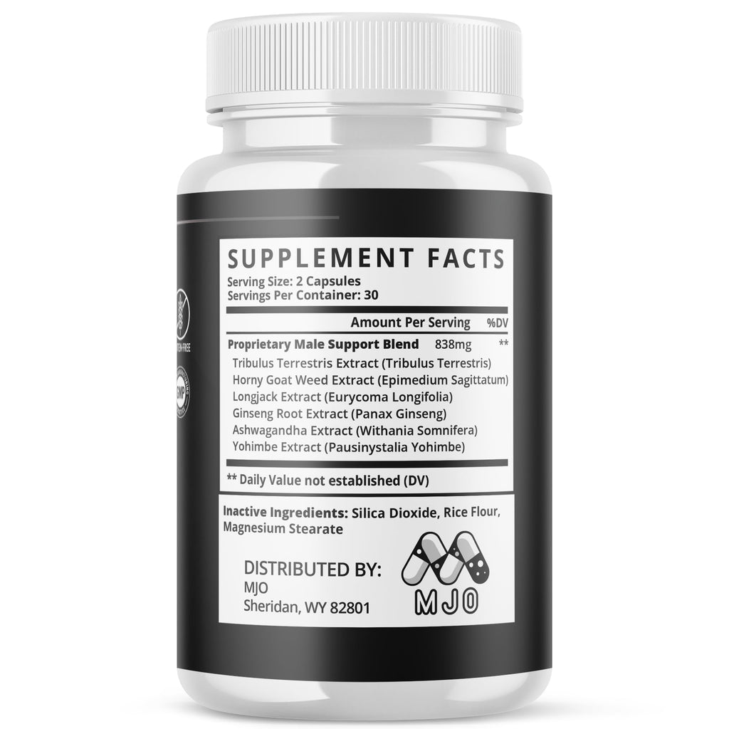 (3 Pack) Alpha Rock Pills for Men, Official Alpha Rock Male Performance Capsules with Natural Ingredients Max Strength Supplement with Premium Vitamins Support Optimal Wellness & Health (180 Capsules)
