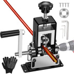 Trivd Frol Manual Wire Stripping Machine, Gauge Wire 0.06"-1", Scrapping Copper Wire Peeler Machine, Drill Powered/Hand Crank Dual-drive Wire Stripper Tool for Scrap Copper Recycling & DIY etc.