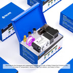TAILONZ PNEUMATIC 3/8"NPT Solenoid Valve 3V310-10 DC12V Single Coil Pilot-Operated Electric 2 Position 3 Way Connection Type(Junction Box)