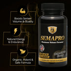 SEMAPRO - Extreme Semen Volumizer and Male Energy Formula - All Natural Endurance, Stamina & Semen Health - 60 caps (1 Month Supply)