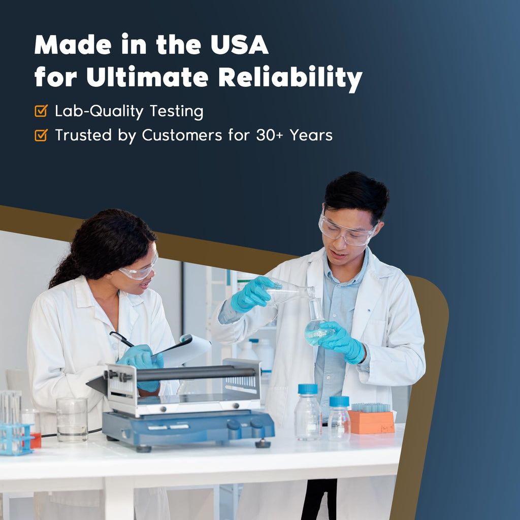Watersafe® Bacteria Water Test Kit – USA-Made – Results as Fast as 6 Hours – Detects Coliform (Inc. E. coli) & Non-Coliform Bacteria in Drinking, Well & Tap Water – Lab-Quality Testing – 2 Pack