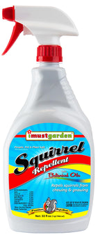 I Must Garden Squirrel Repellent: Protects Vehicles, Plants, Decking, & Furniture – Works on Chipmunks – 32oz Ready to Use