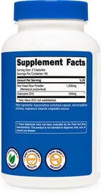 Nutricost Red Yeast Rice with CoQ10 1300mg, 120 Capsules, 60 Servings - Non-GMO, Gluten Free